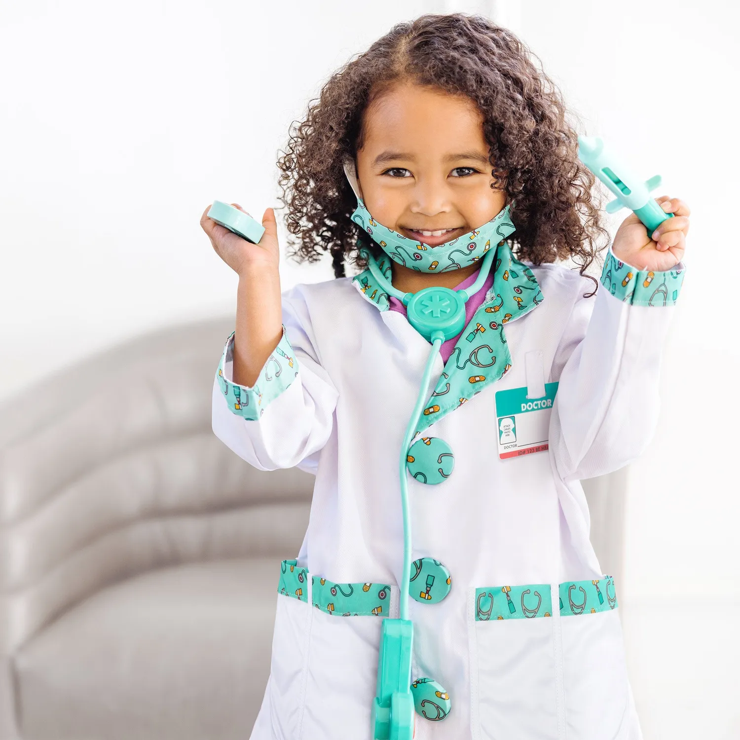 Melissa & Doug Doctor Costume dokterskostuum 3-6 jaar 8-delig