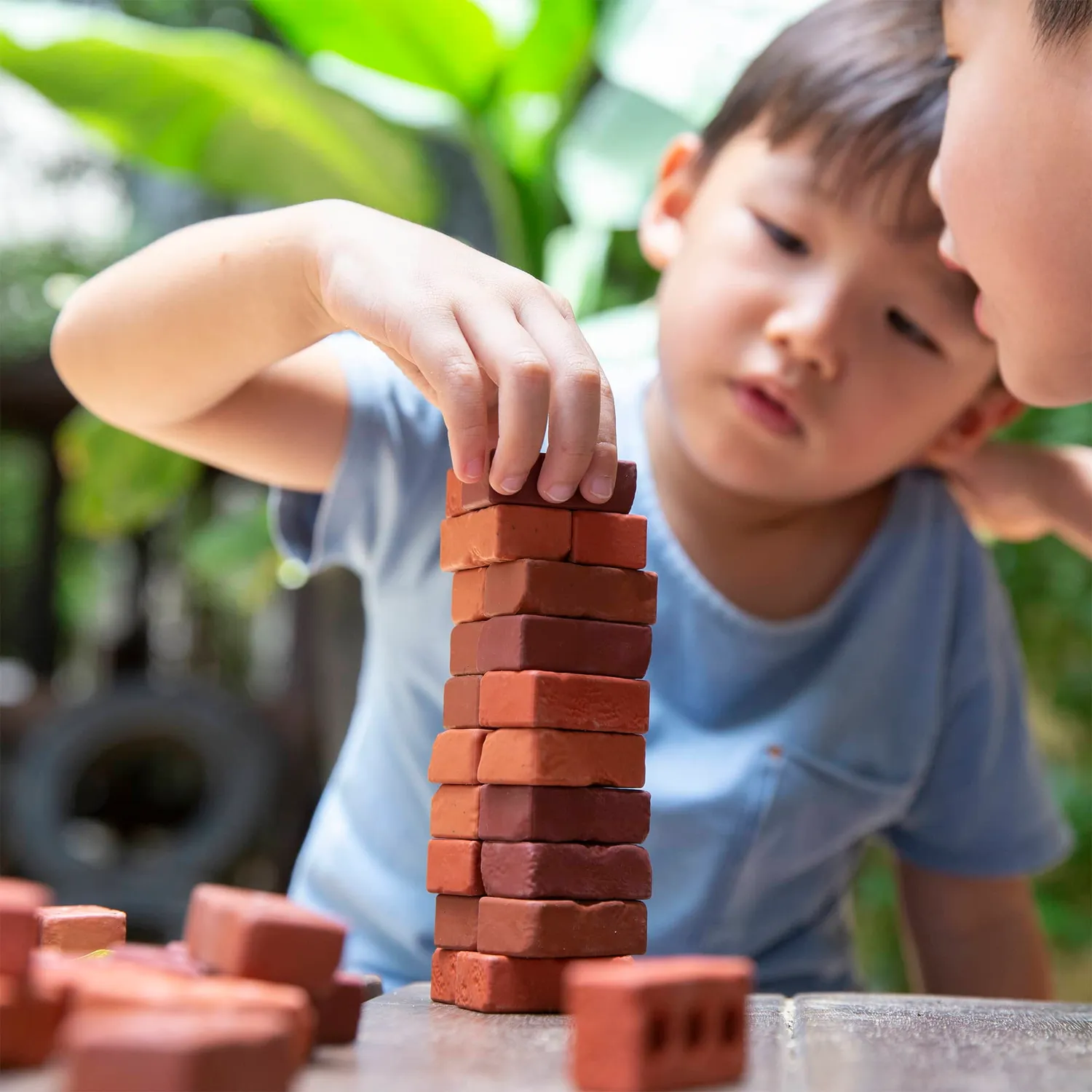 Guidecraft Little Bricks bouwstenen 60 stuks mini