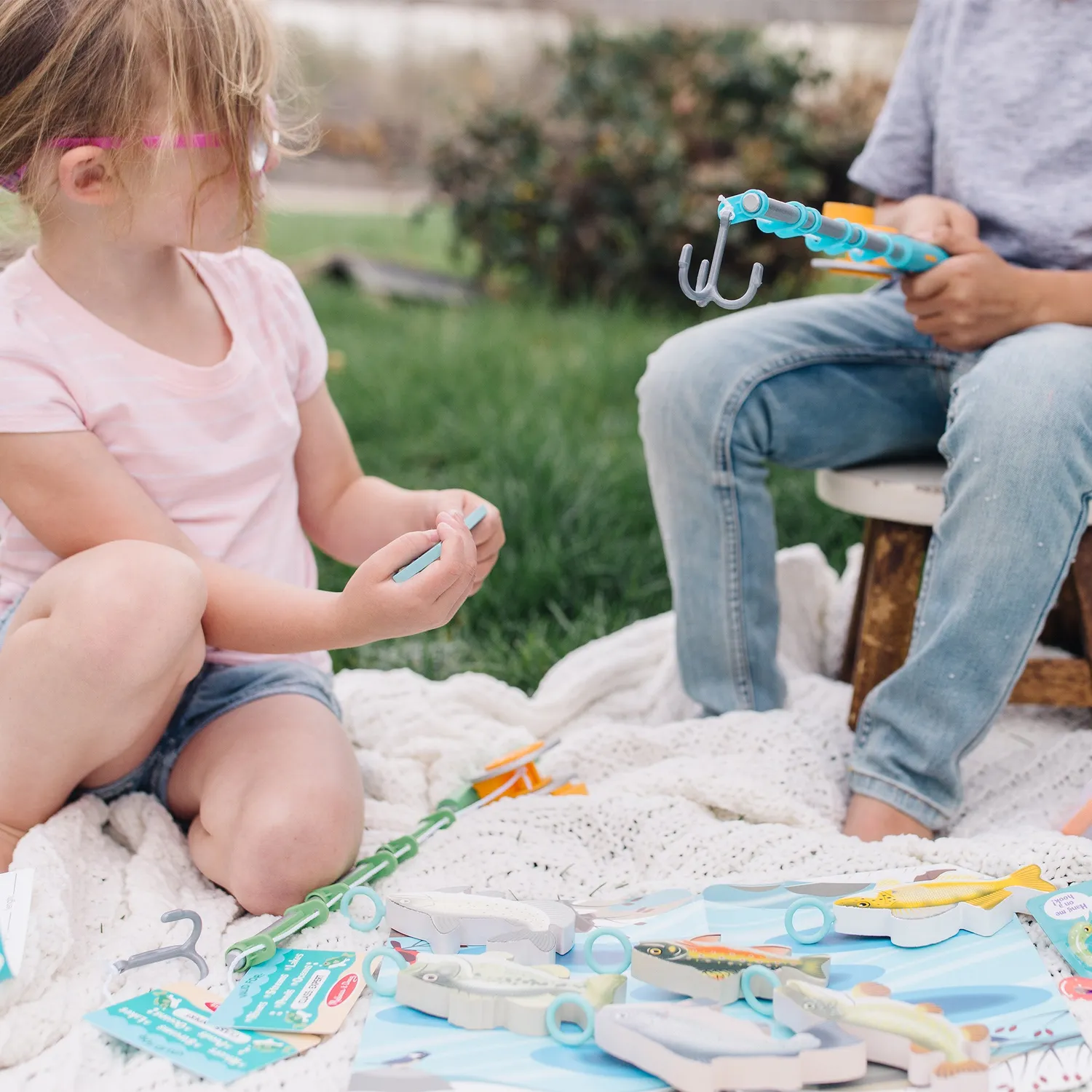 Melissa & Doug Let’s Explore Fishing henglespel 21-delig