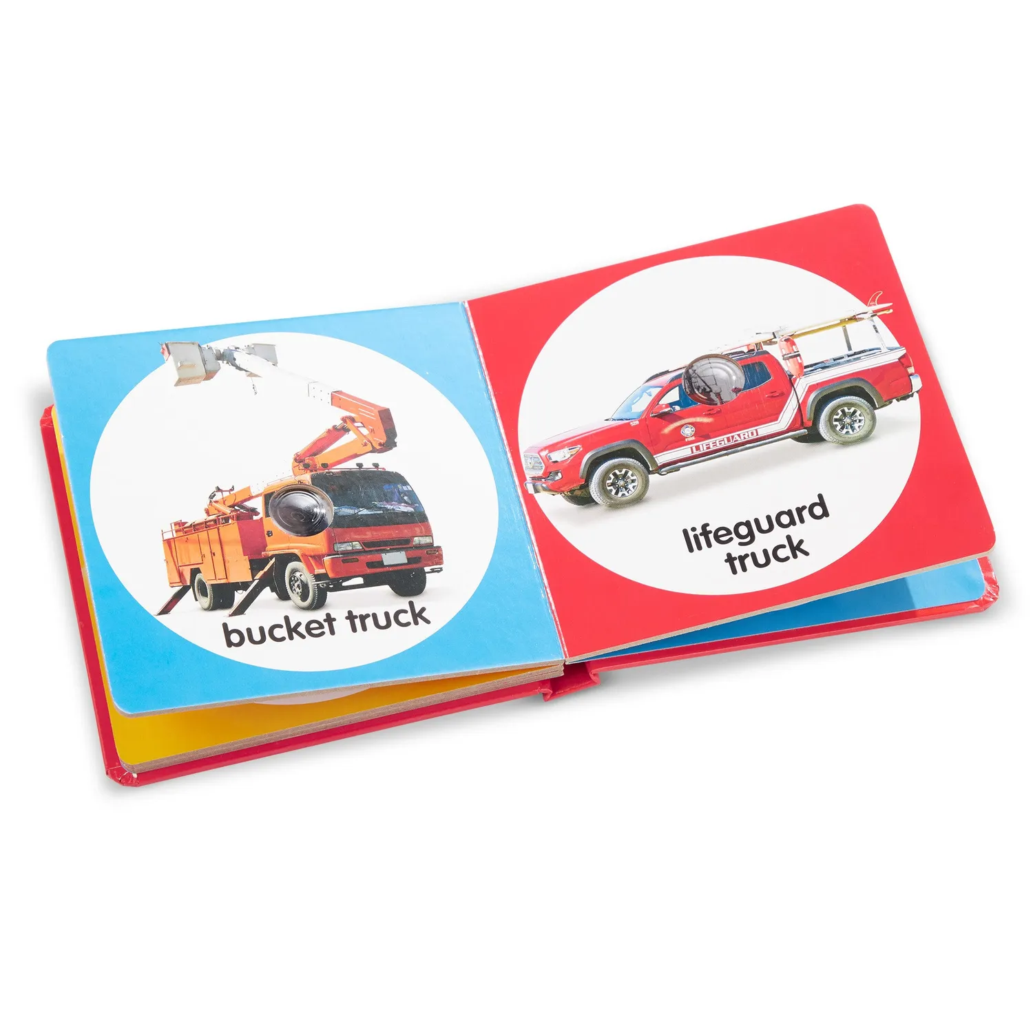Melissa & Doug Poke-a-Dot kartonboek noodvoertuigen 10 pagina's