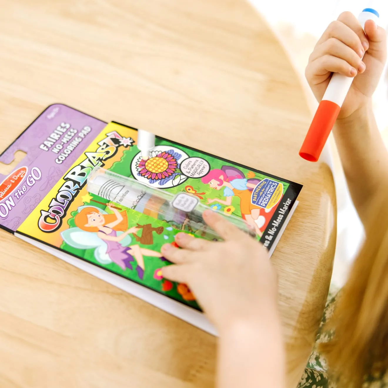 Melissa & Doug On the Go ColorBlast Fairies kleurblok