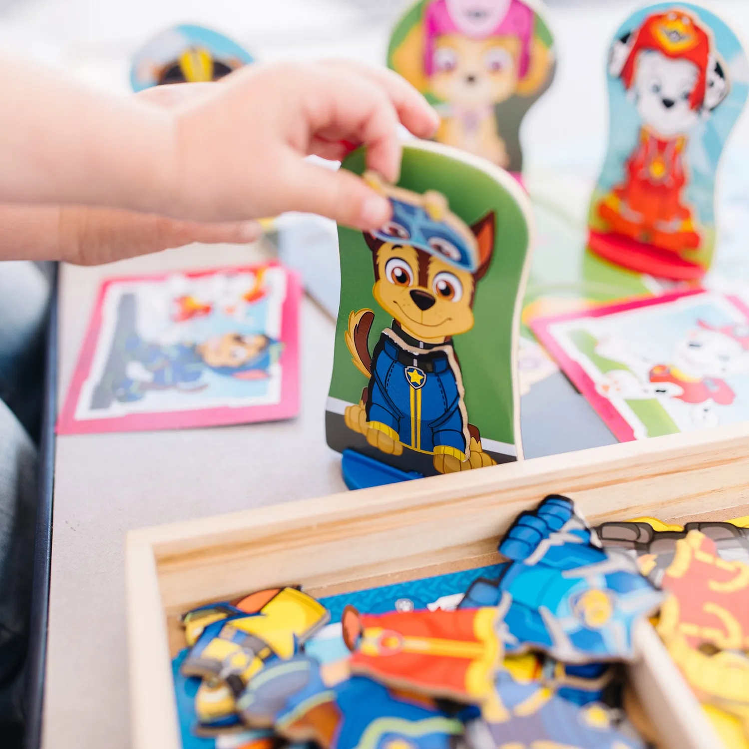 Melissa & Doug PAW Patrol magnetische aankleedset hout