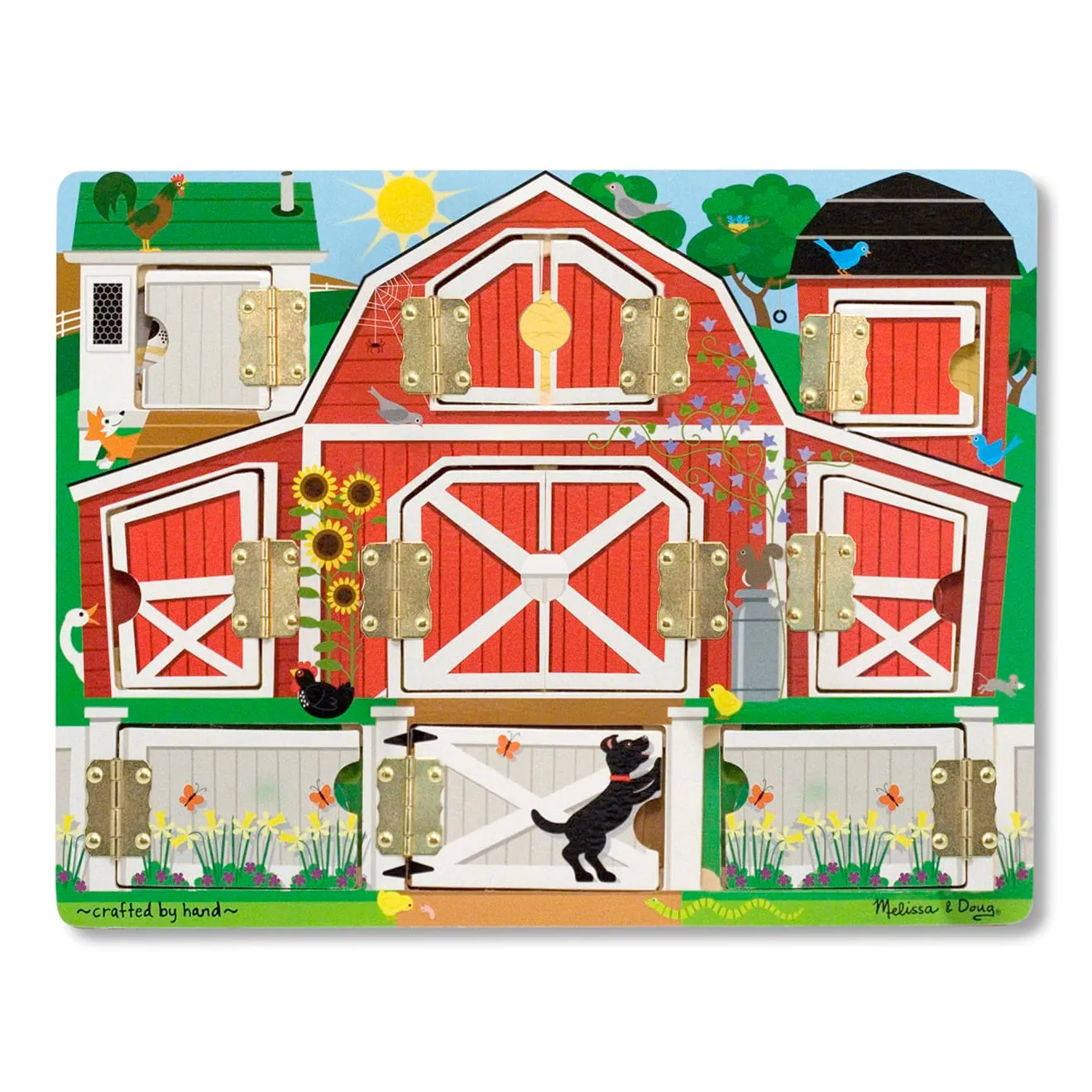 Melissa & Doug Hide & Seek Farm boerderijspel magnetisch