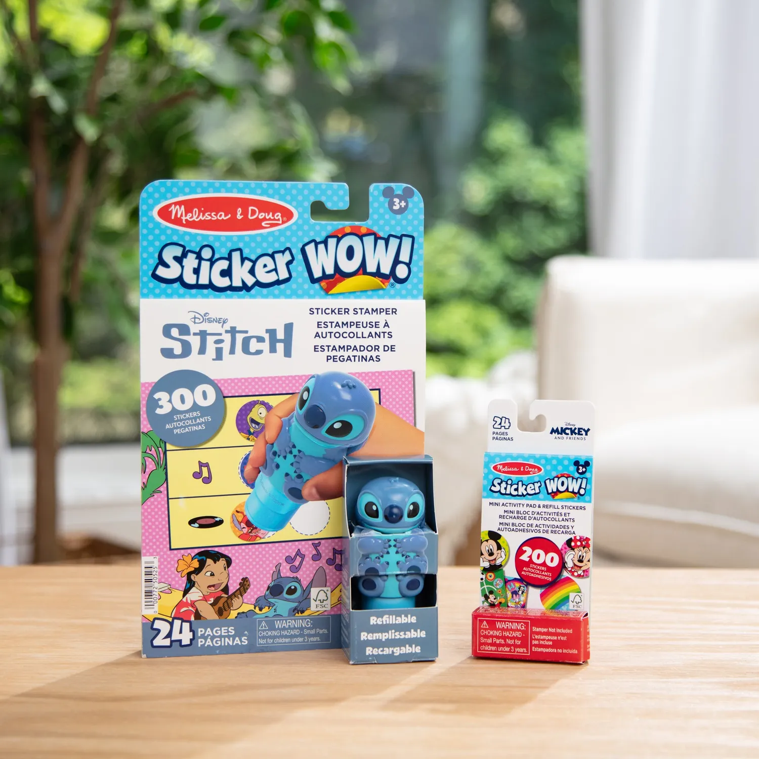 Melissa & Doug Sticker WOW Stitch bundel stempel 500 stickers