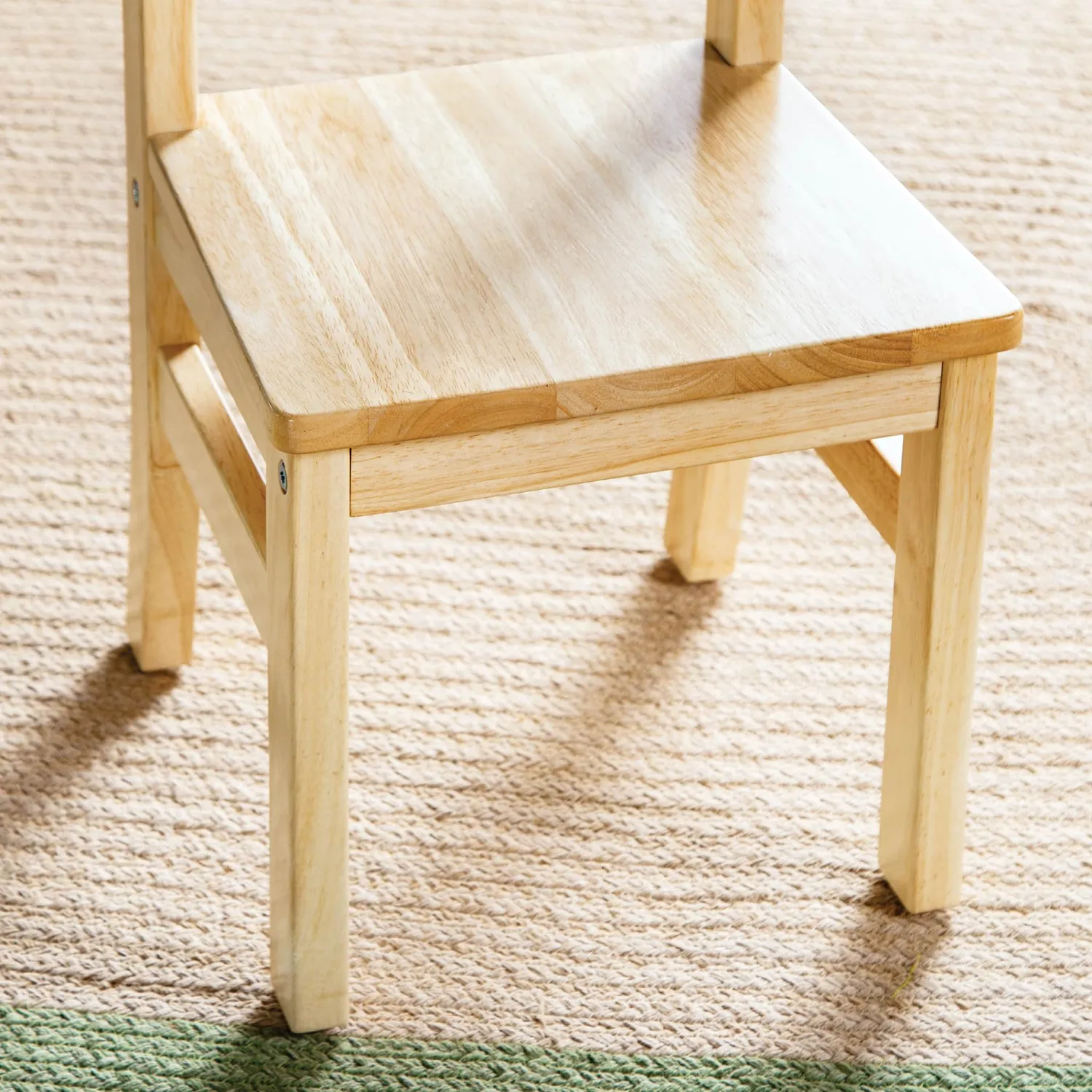 Guidecraft EdQ Hardwood kinderstoelen 12 inch 2 stuks hout
