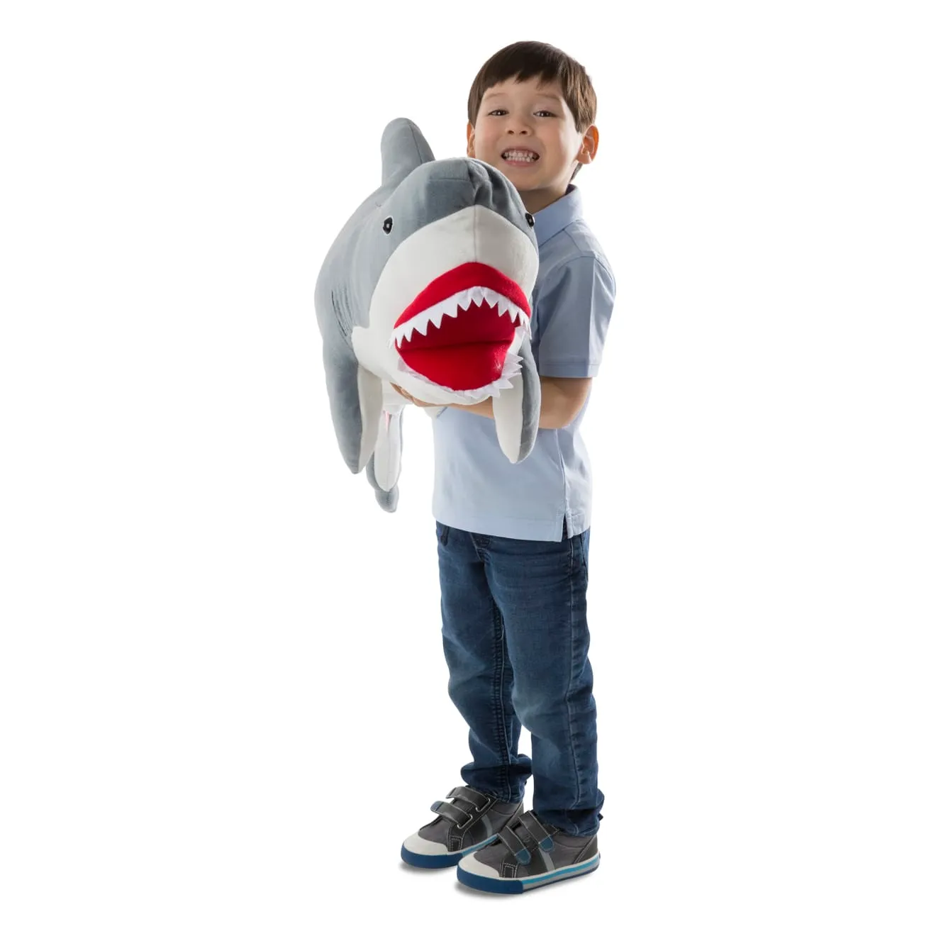 Melissa & Doug Shark Giant knuffel haai groot 90 cm