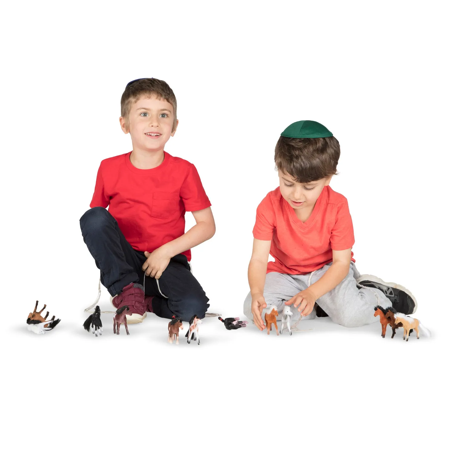 Melissa & Doug Pasture Pals paarden speelset 12-delig
