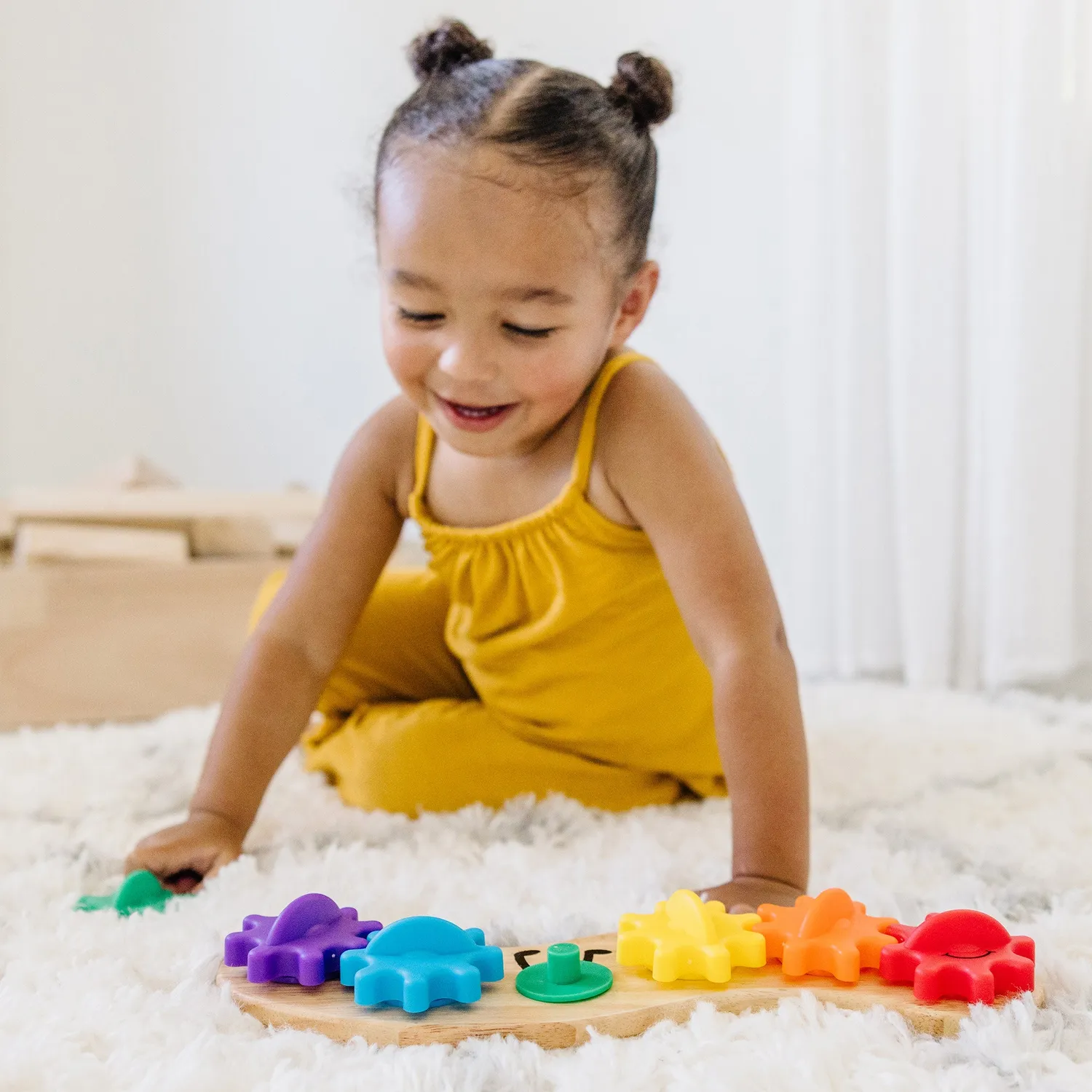 Melissa & Doug Classic Rainbow houten speelgoedset 4-delig
