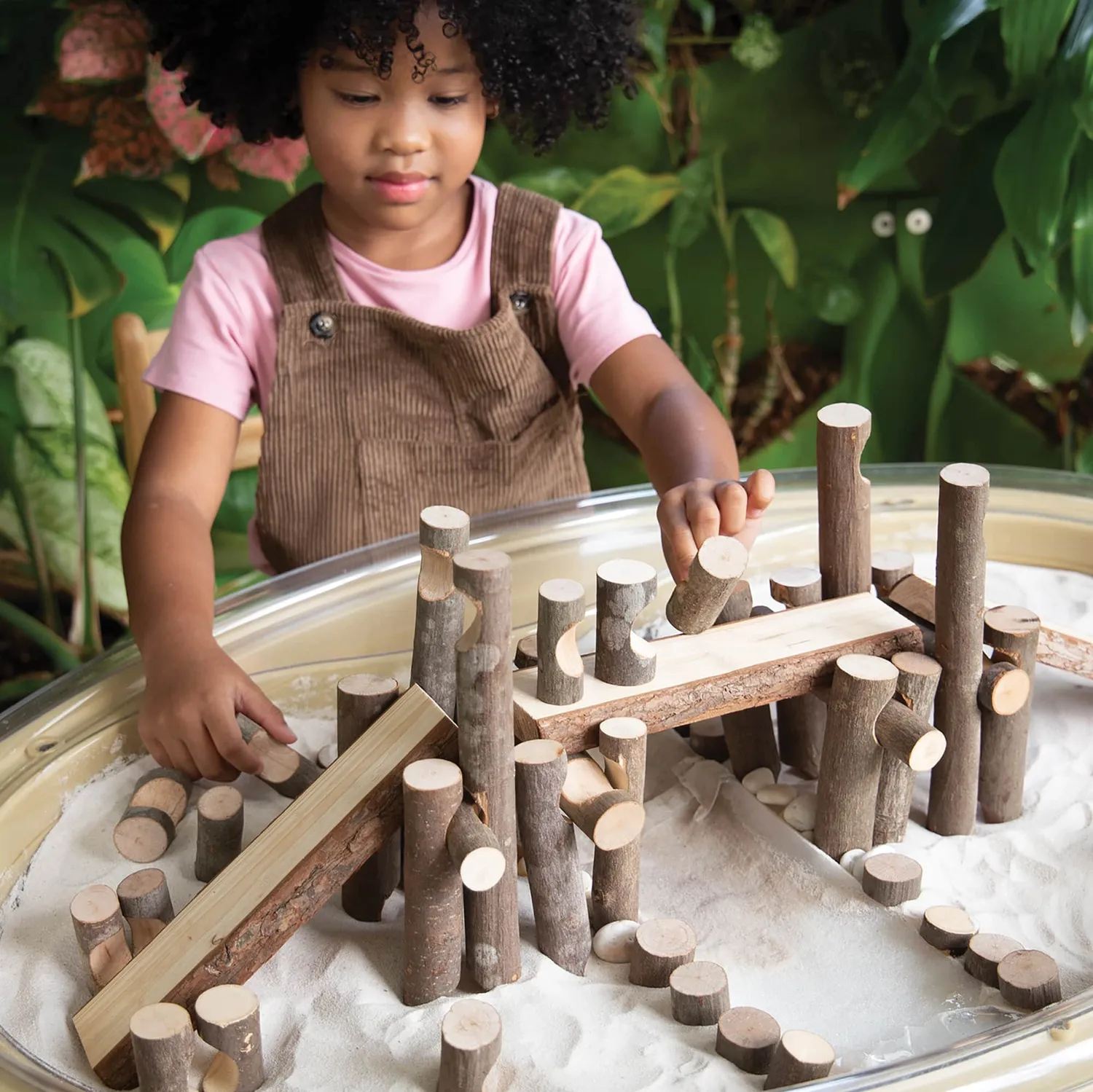 Guidecraft Big Branch Block Builders bouwblokken 125-delig hout