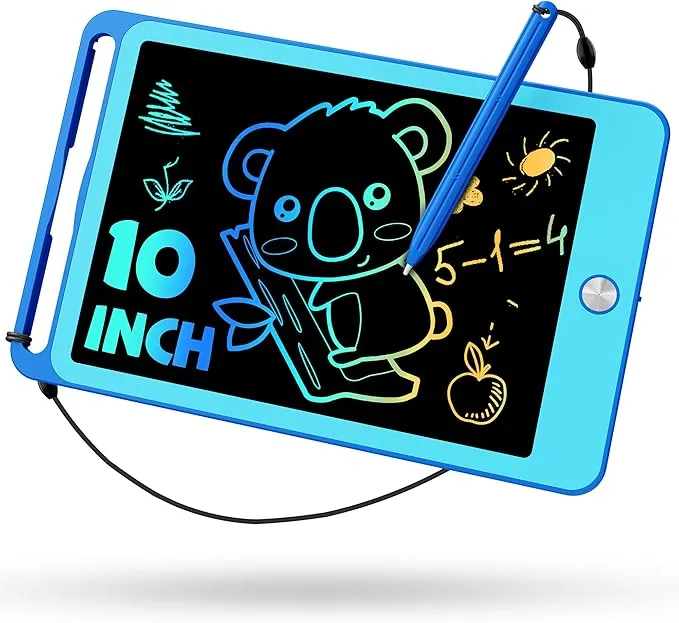KOKODI Sticker tekentablet 8,5 inch blauw voor onderweg
