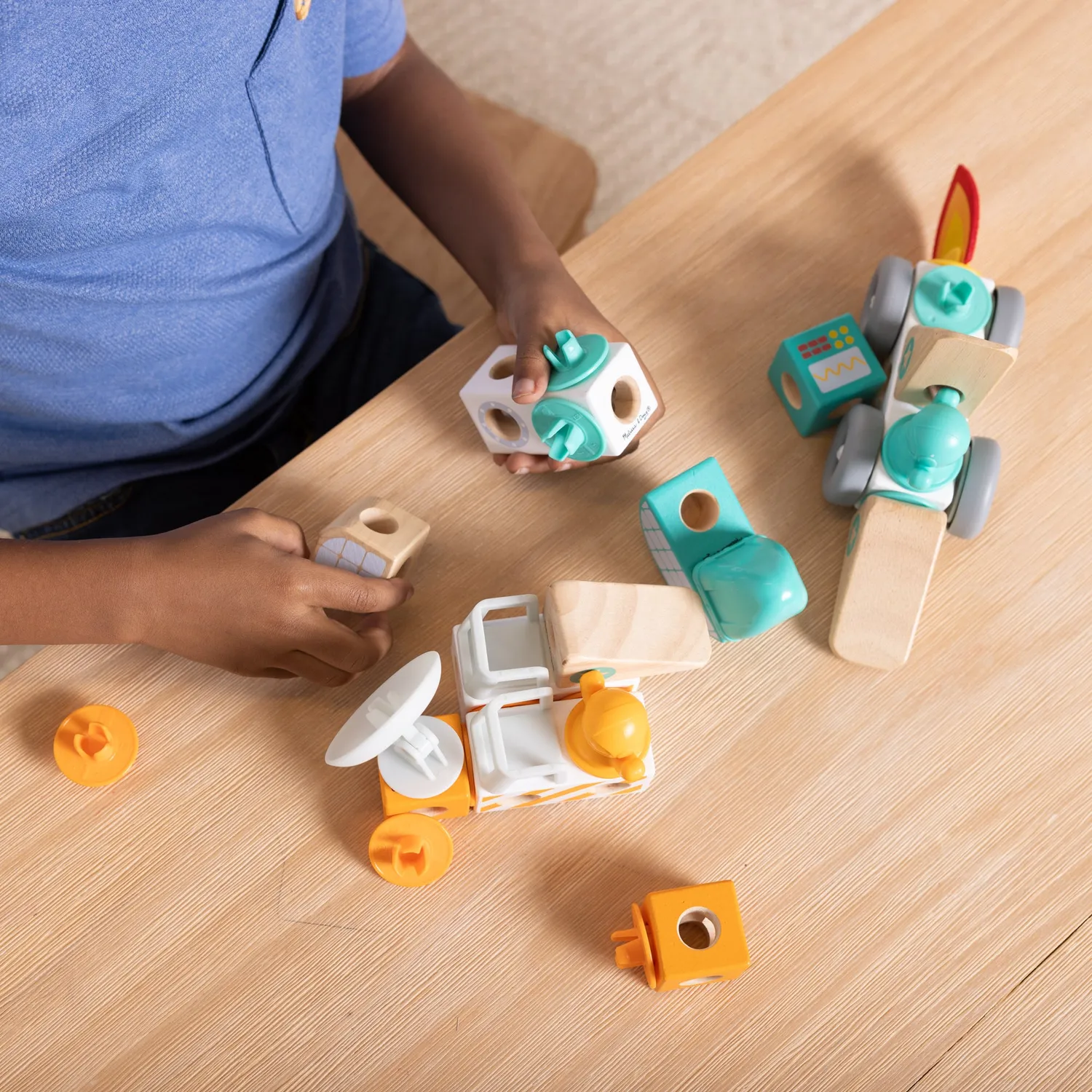 Melissa & Doug Blockables Space Bouwblokken 38-delig