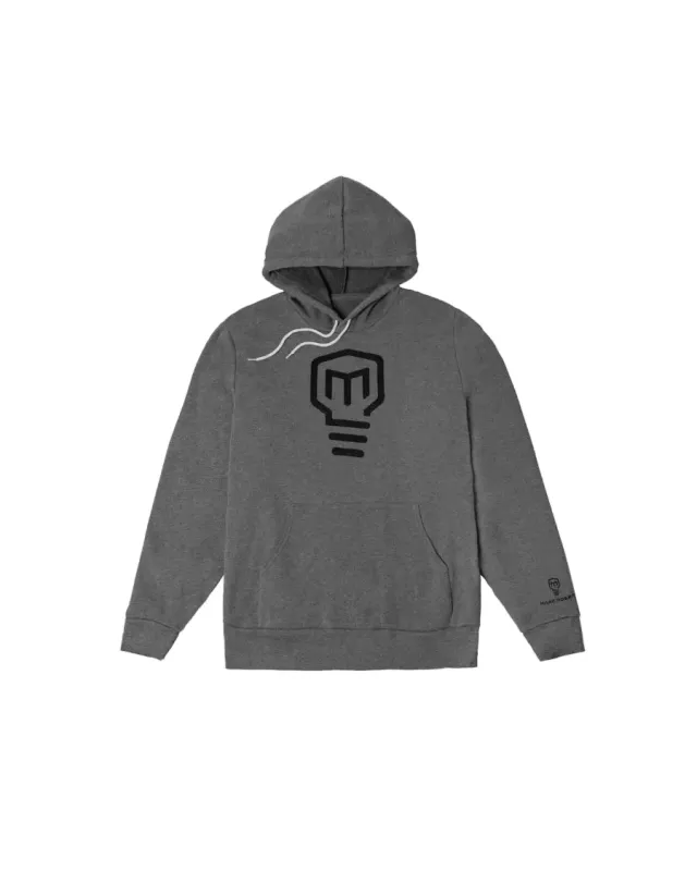 Mark Rober Logo hoodie grijs katoen kinderen