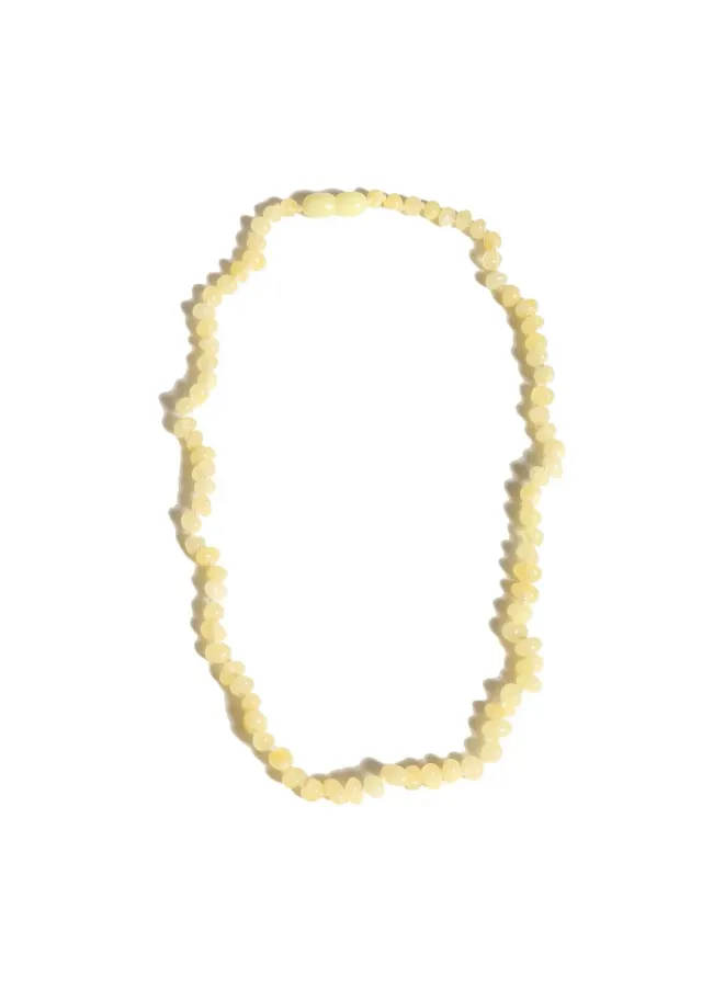 Ginger Fairy Coni ketting vanille barnsteen 38 cm