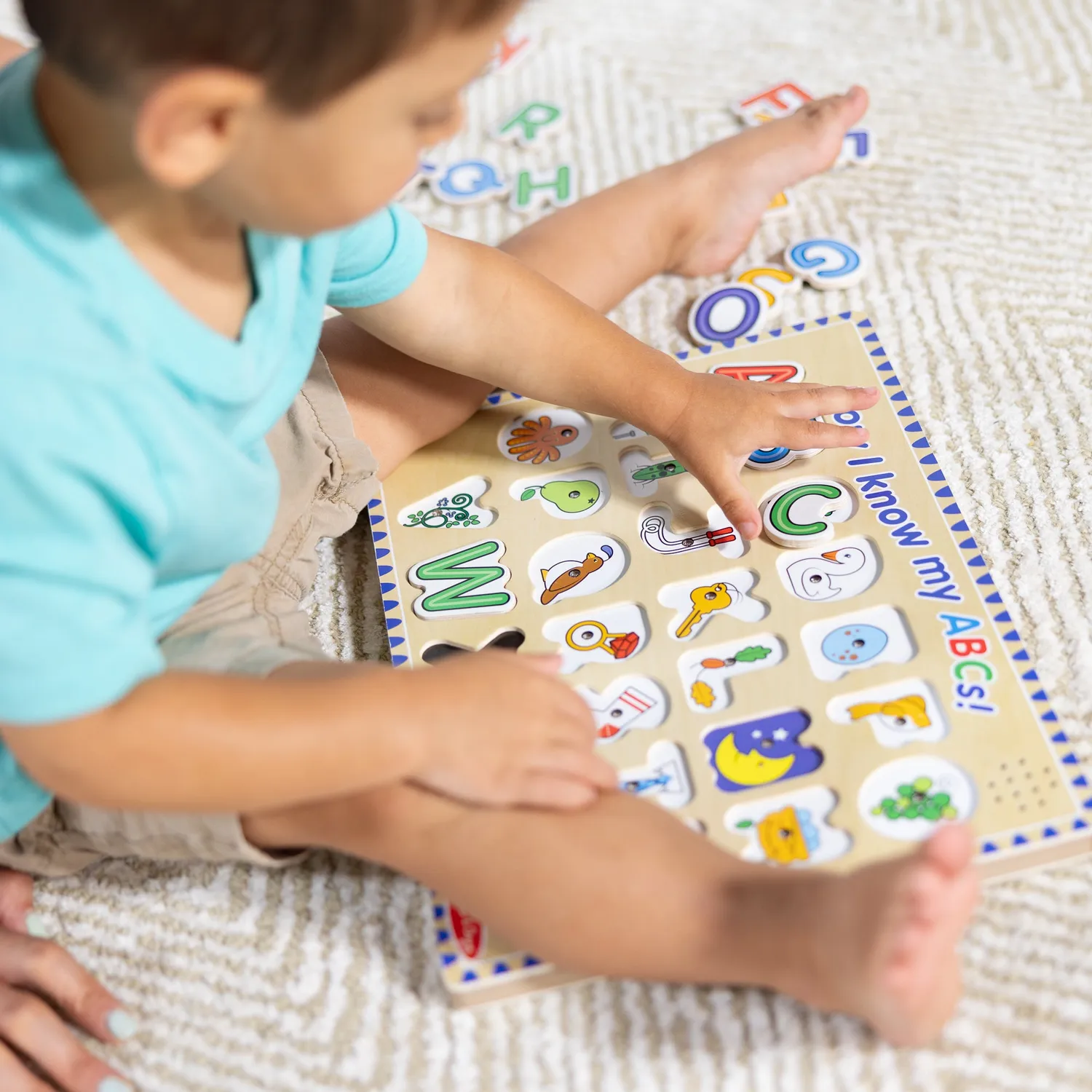 Melissa & Doug Alphabet Sound Puzzel houten 26 stukjes met geluid