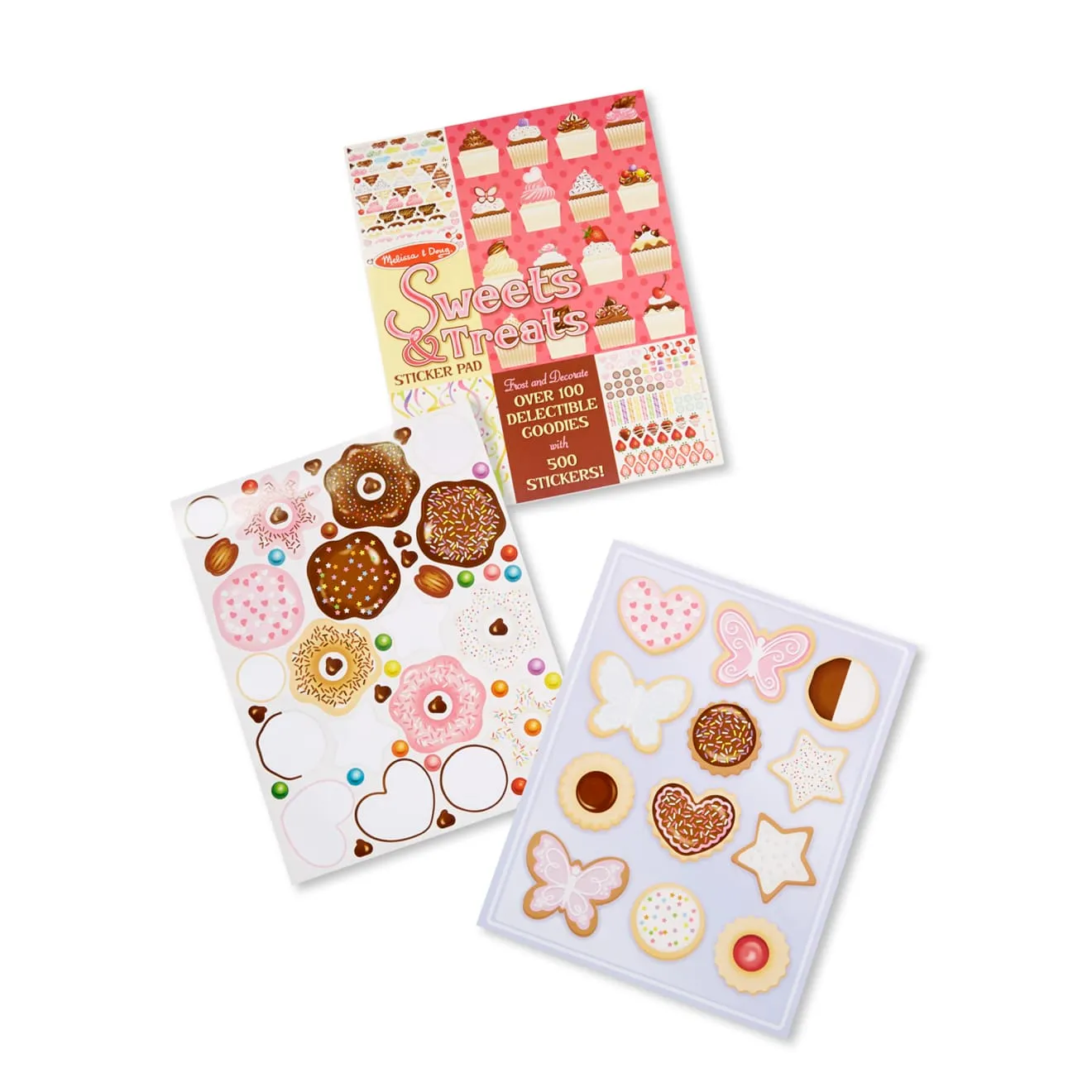 Melissa & Doug Sweets Treats Stickers Pad stickerboek taart