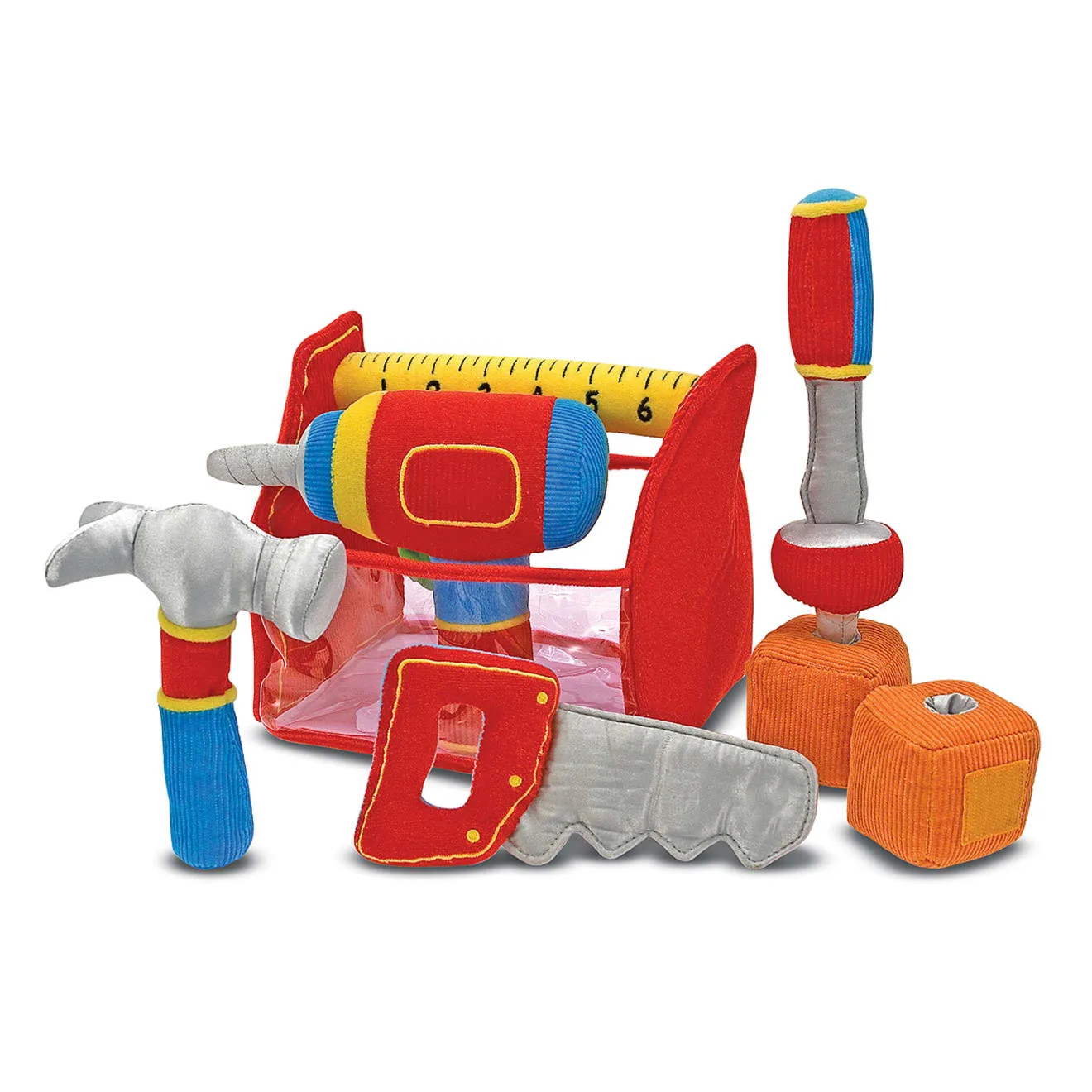 Melissa & Doug Gereedschapskist Knuffel Speelset 9-delig