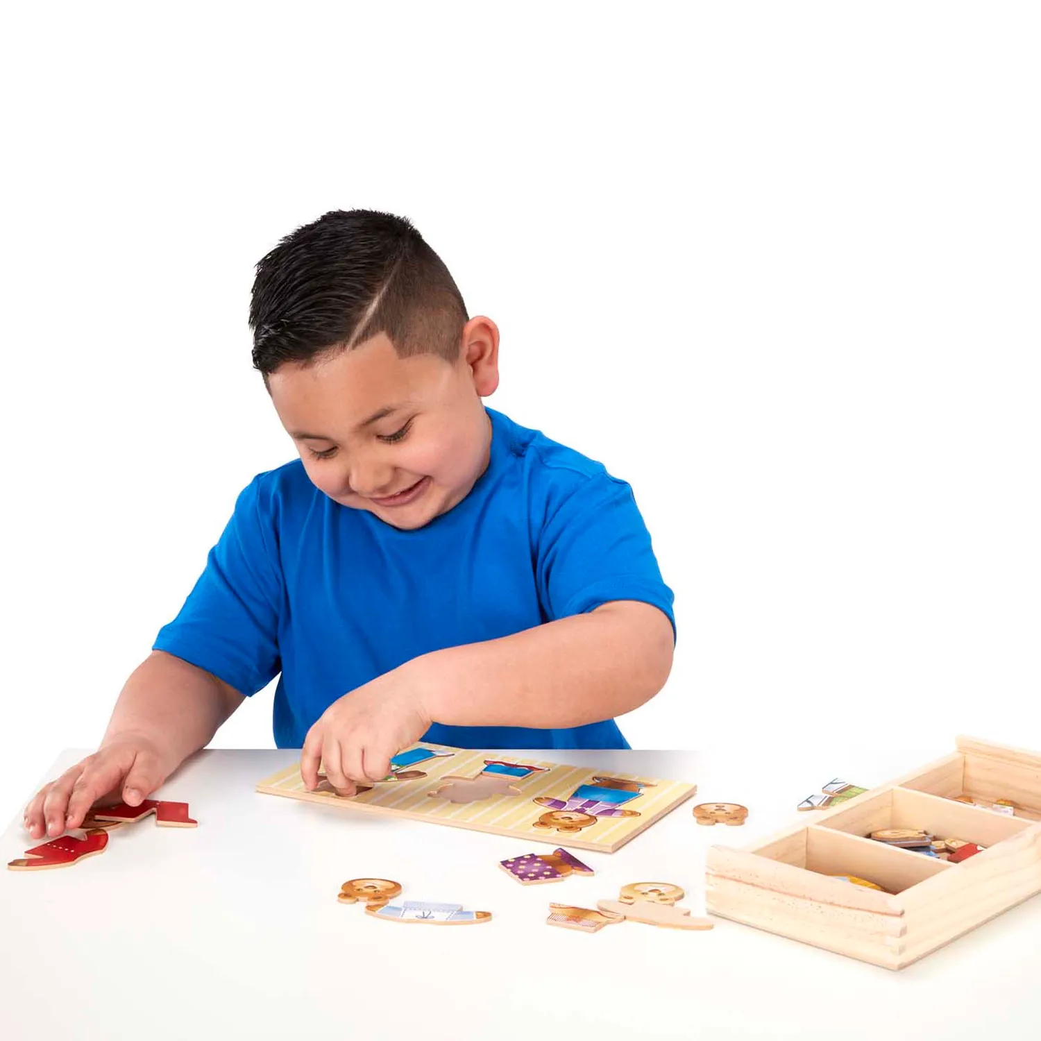 Melissa & Doug Bear Family houten puzzel 45 dlg