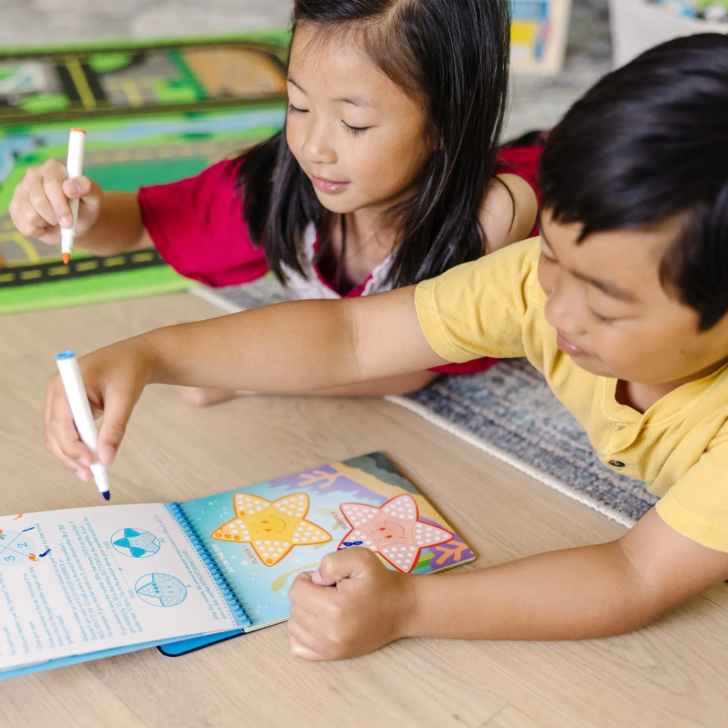 Melissa & Doug Game On! Wipe-Off activiteitenboek reizen 6-8 jaar