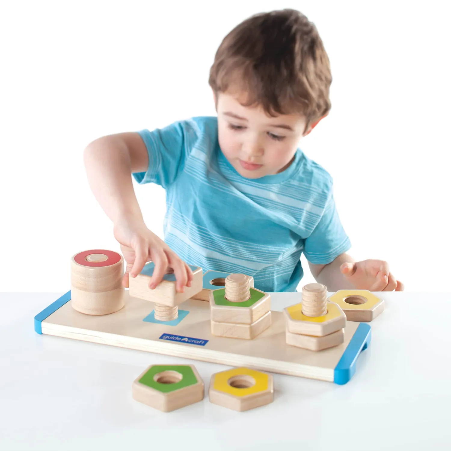 Guidecraft Count and Twist vormen motoriekspel 2 jaar