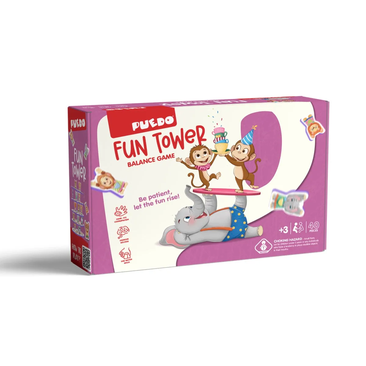 Puedo Fun Tower balanstoren stapelspel