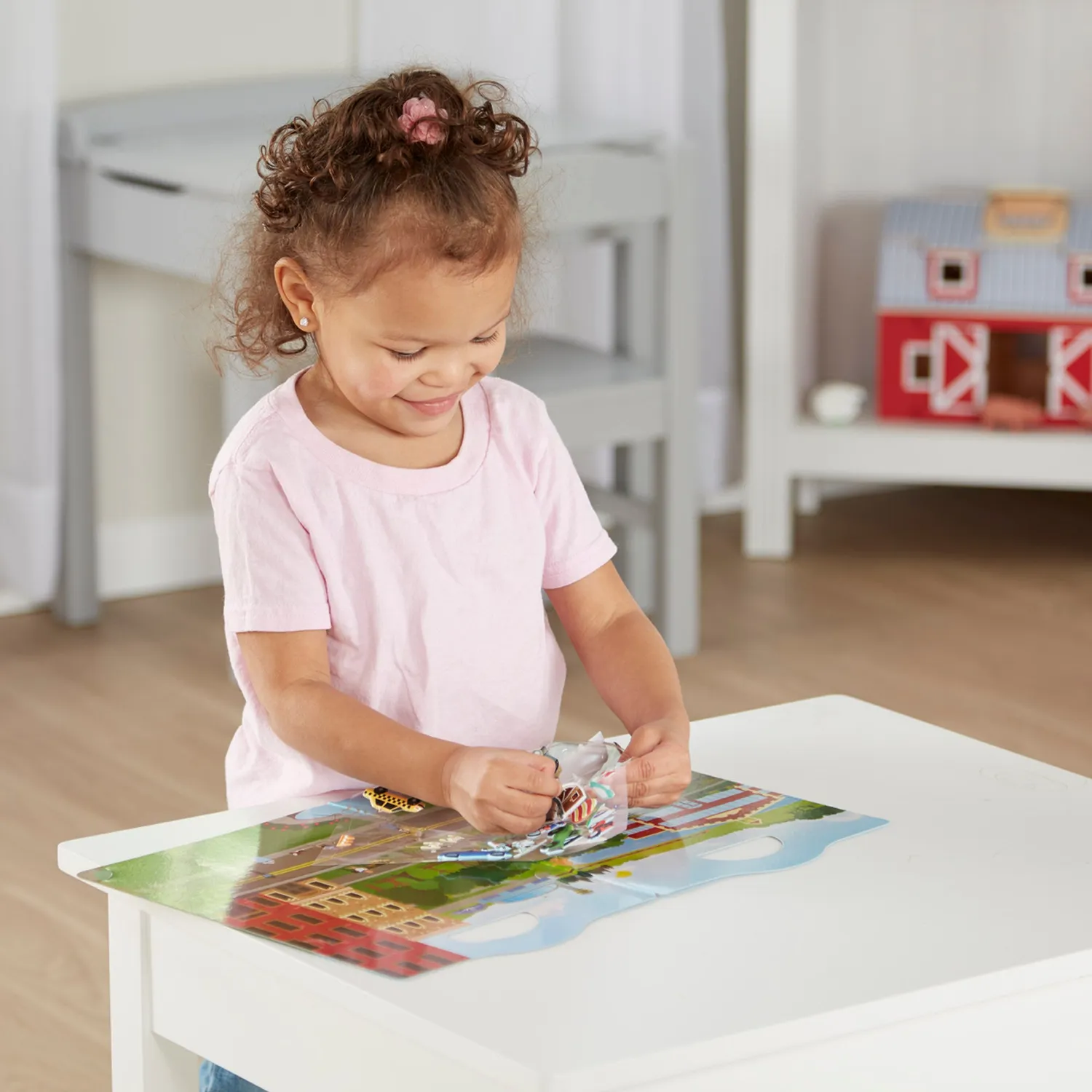 Melissa & Doug Puffy Sticker Play Set Vehicles stickers herbruikbaar