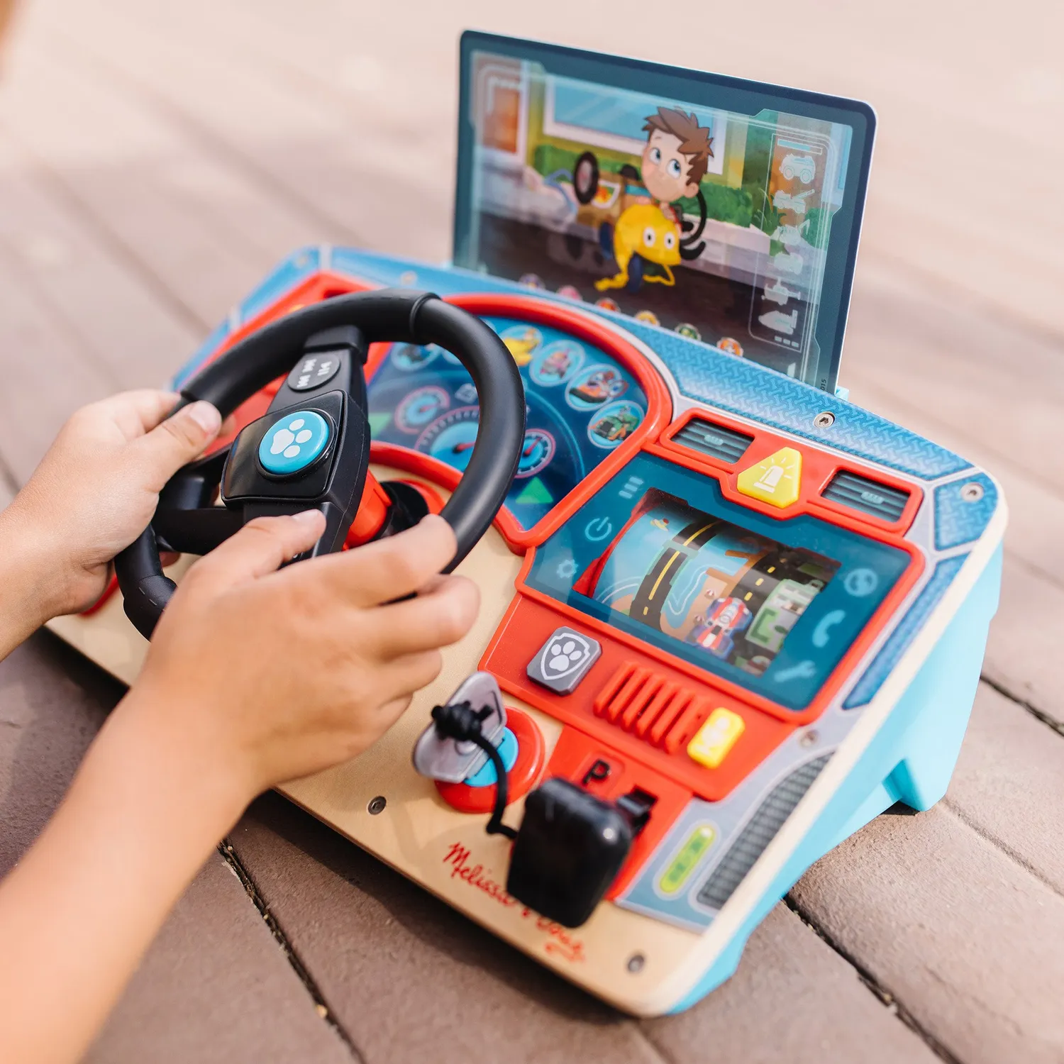 Melissa & Doug PAW Patrol houten dashboard missie 3-talig
