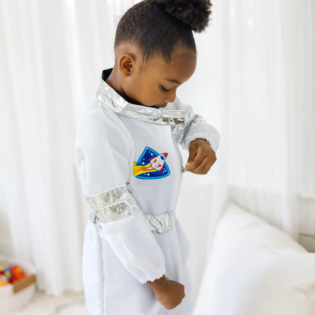 Melissa & Doug Astronaut verkleedset met helm 3-6 jaar ruimte