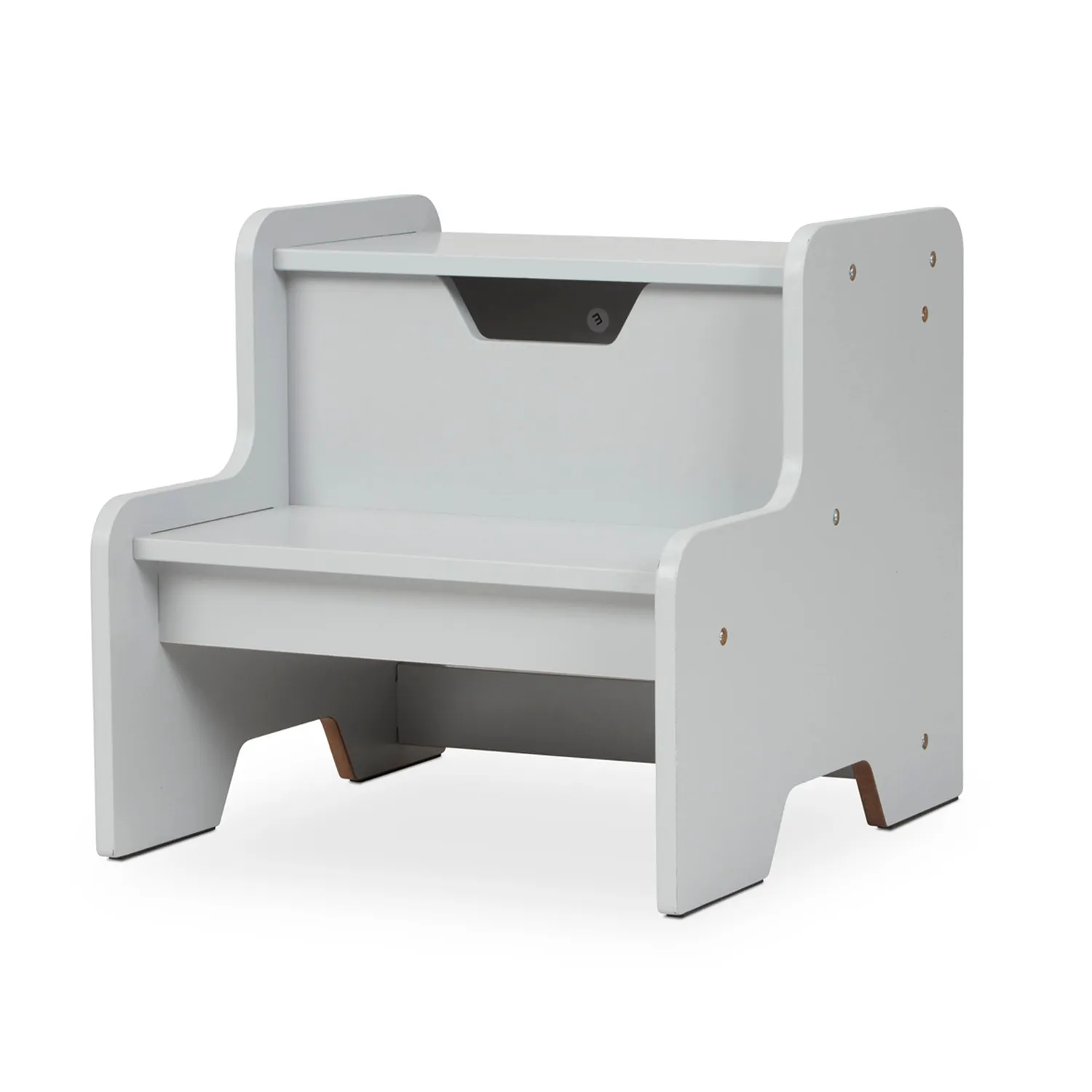 Melissa & Doug Opstapje Hout Grijs 2 Treden