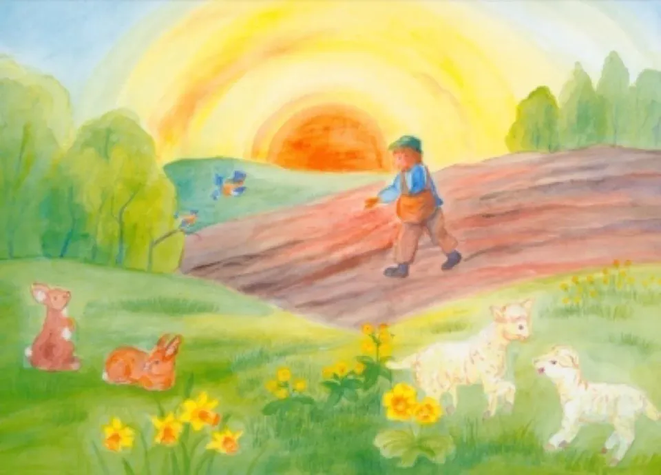 Ginger Fairy Dorothea Schmidt Ostern/Frühling kaart pasen
