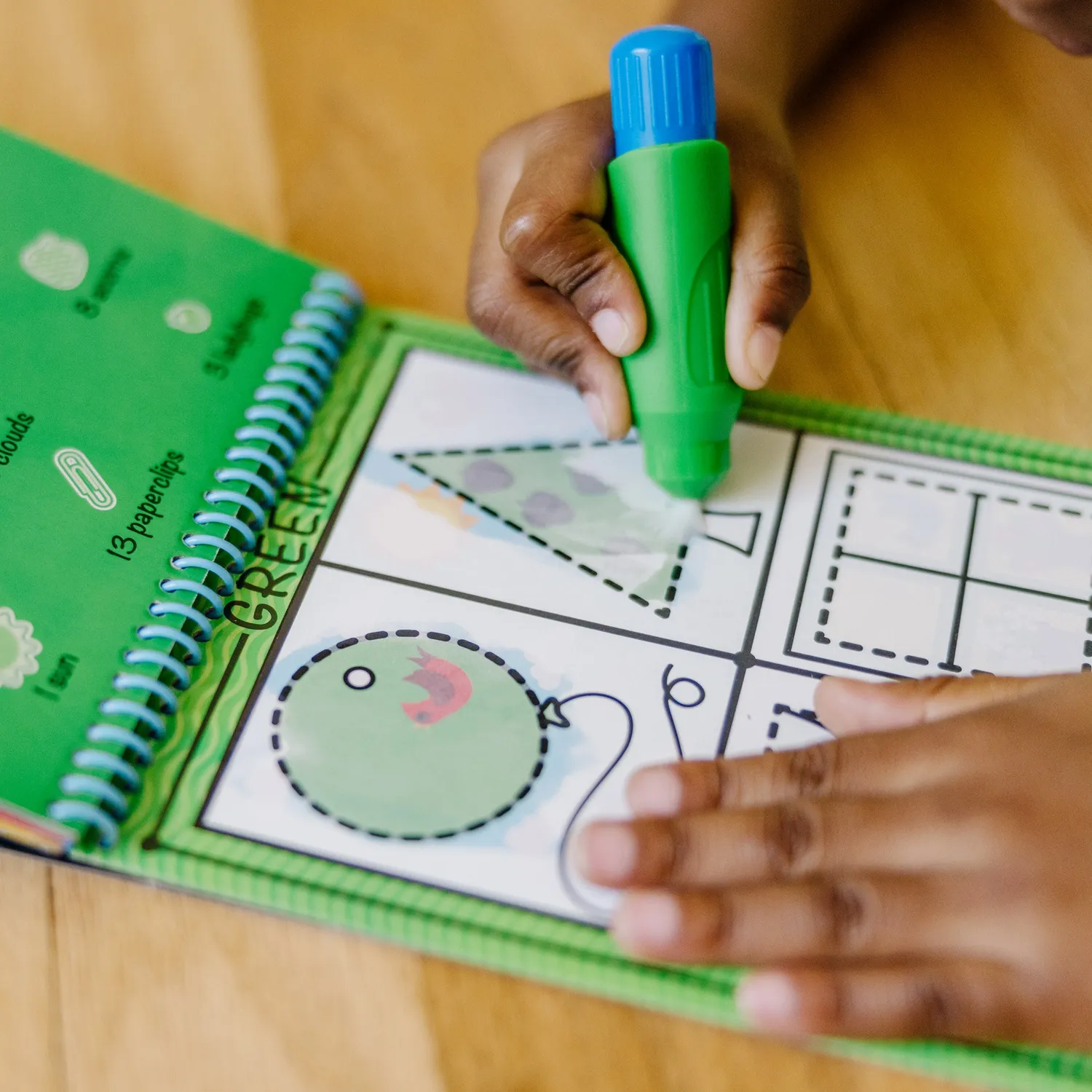 Melissa & Doug Water Wow kleuren en vormen waterschilderboek