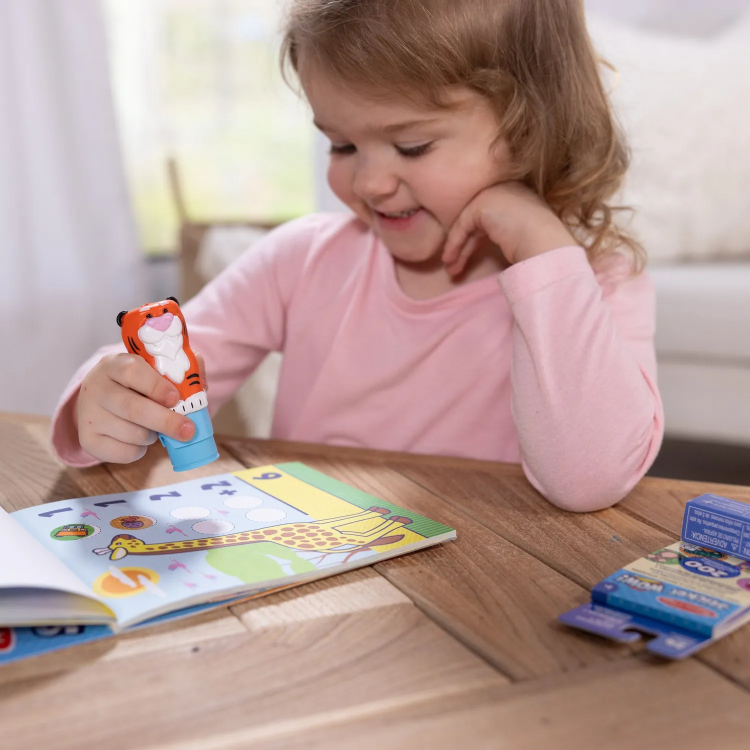 Melissa & Doug Sticker WOW Tiger stickerboek bundel 500 st