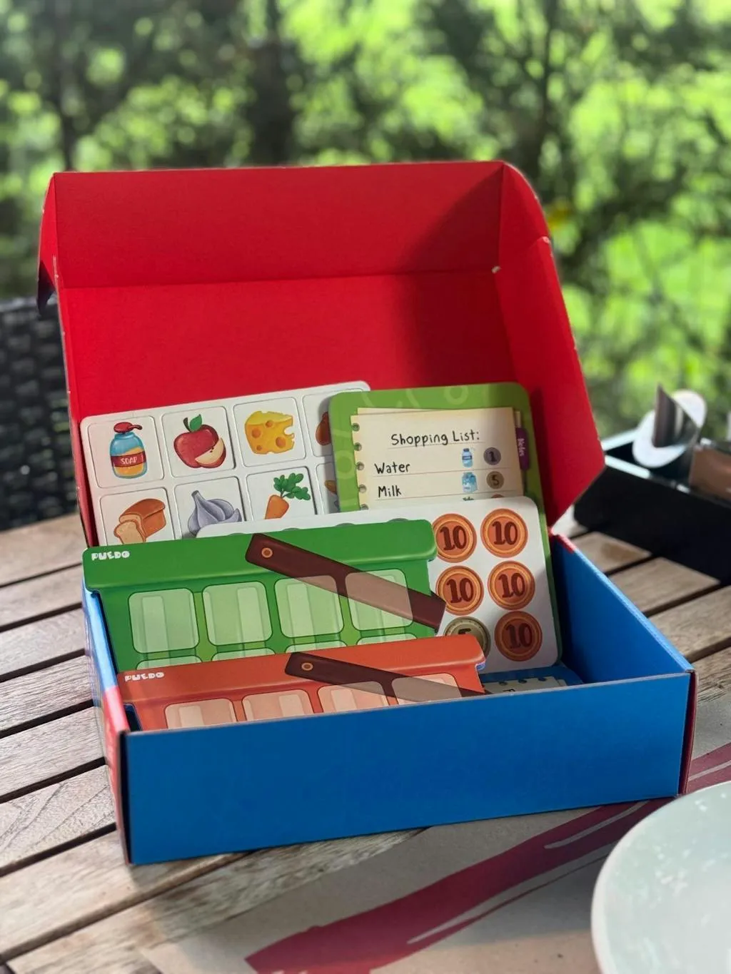 Puedo Shopping List bordspel boodschappen leren 3+