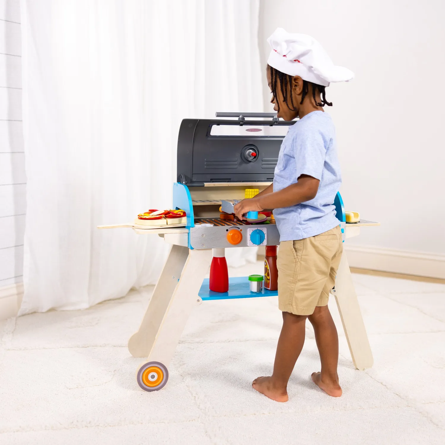 Melissa & Doug Deluxe Grill Pizza Oven speelkeuken
