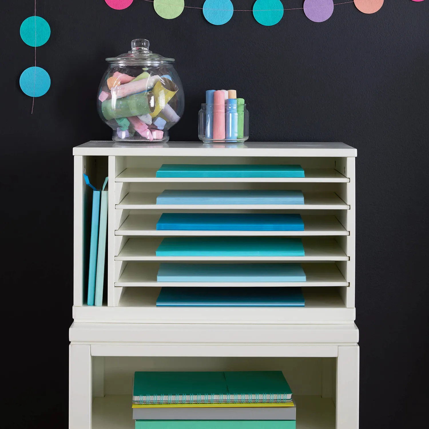 Guidecraft Martha Stewart Kids Paper Organizer opberger wit