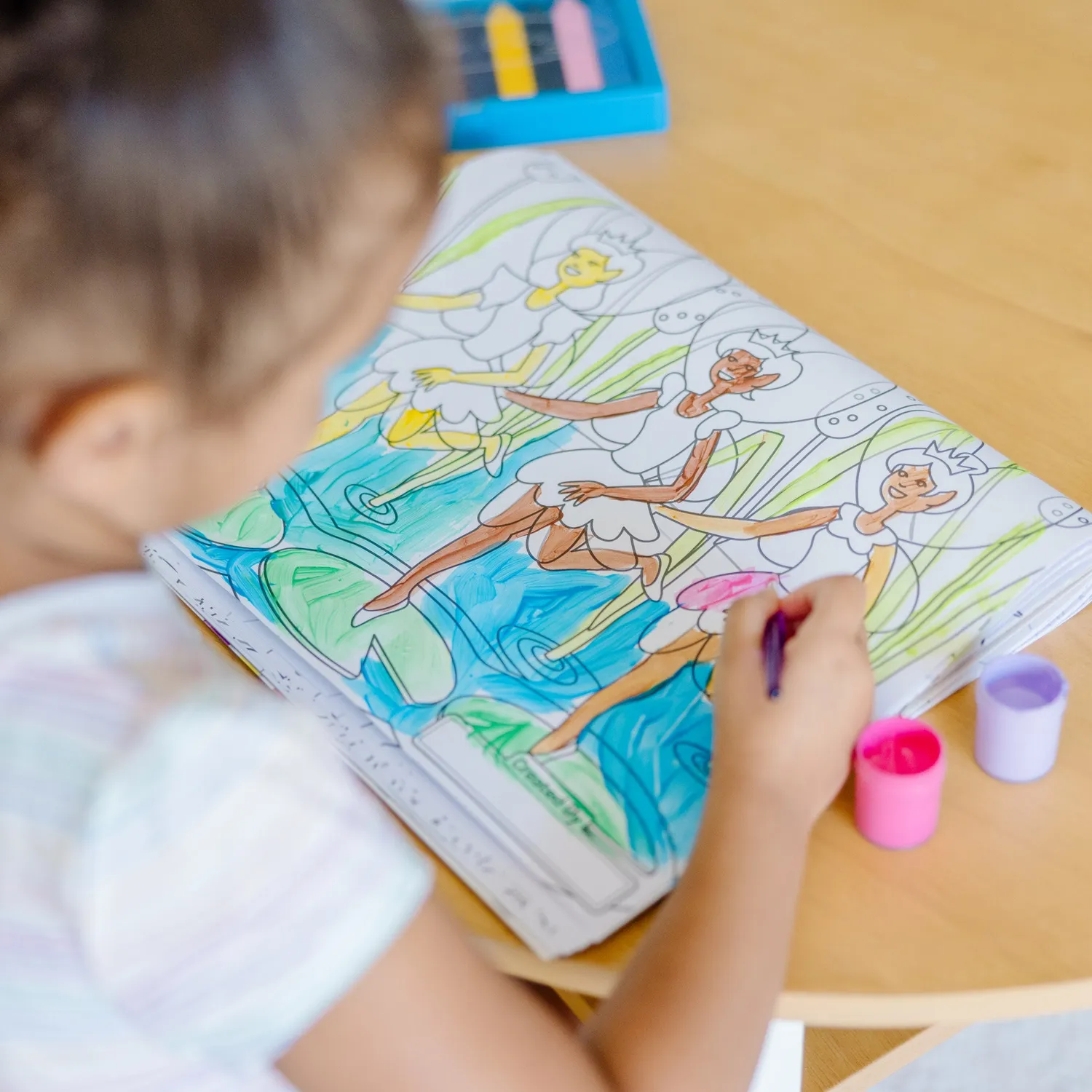 Melissa & Doug Jumbo Coloring Pad kleurboek Princess Fairy