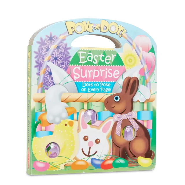 Poke-a-Dot Easter Surprise kartonboek tellen prikstippen