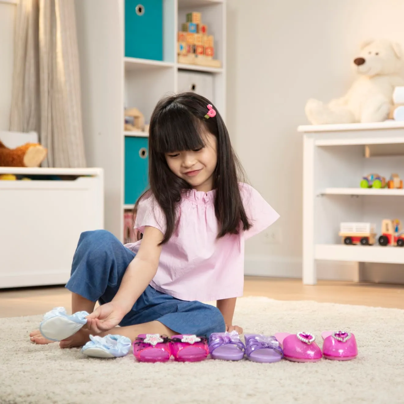 Melissa & Doug Step In Style verkleedschoenen 4 paar