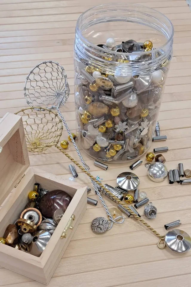 De Potjeskast Schatten Zilver Goud set met kist