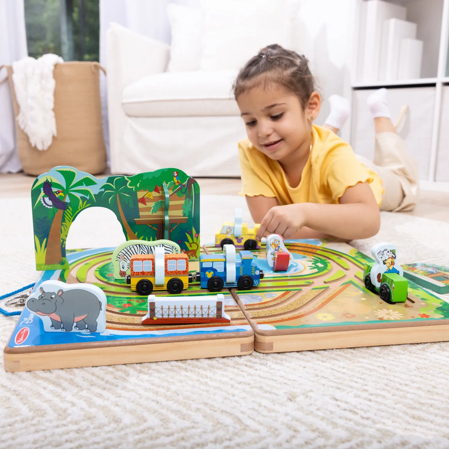 Melissa & Doug Disney Take-Along Safari speelkoffer