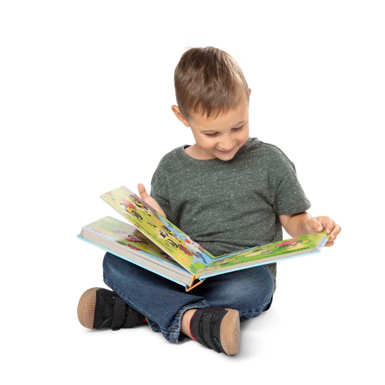 Melissa & Doug Poke-a-Dot Kleuren kartonboek pop