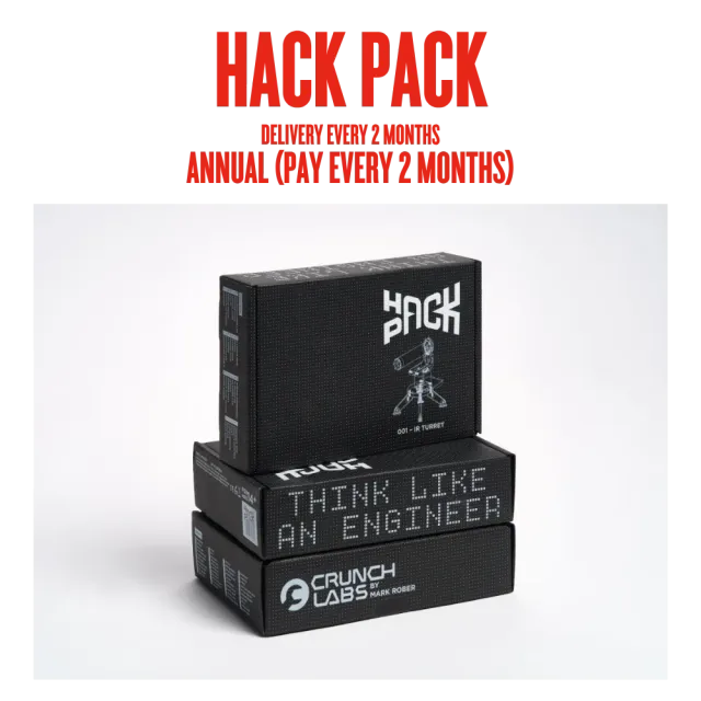 Mark Rober Hack Pack Jaar Robot Abonnement Programmeer 6 boxen