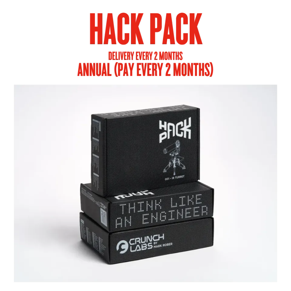 Mark Rober Hack Pack Jaar Robot Abonnement Programmeer 6 boxen