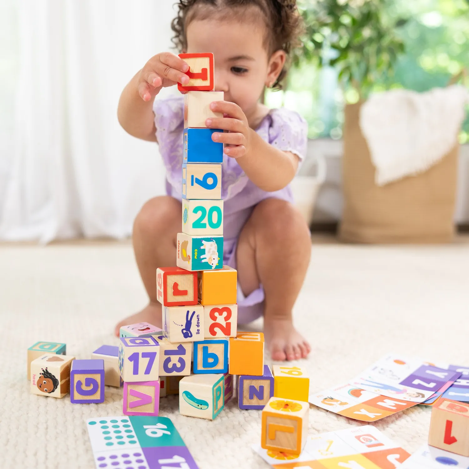 Melissa & Doug Ms Rachel Blokken Hout 30 stuks