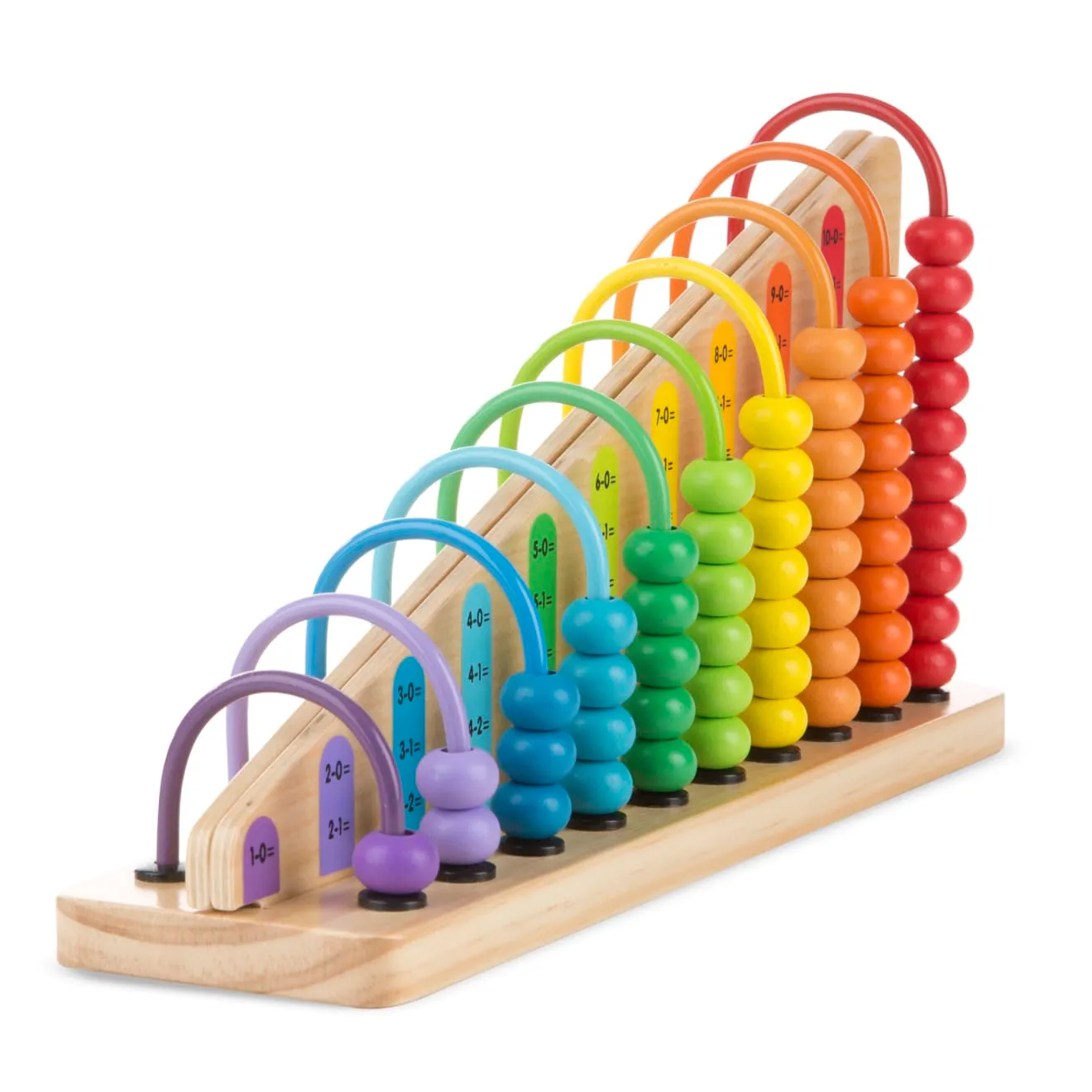 Melissa & Doug Add & Subtract Abacus telraam hout