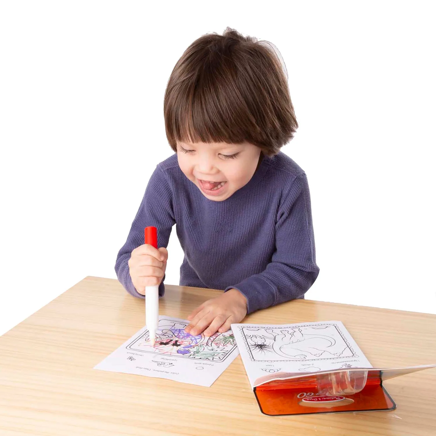 Melissa & Doug On the Go ColorBlast kleurboek dinosaurus