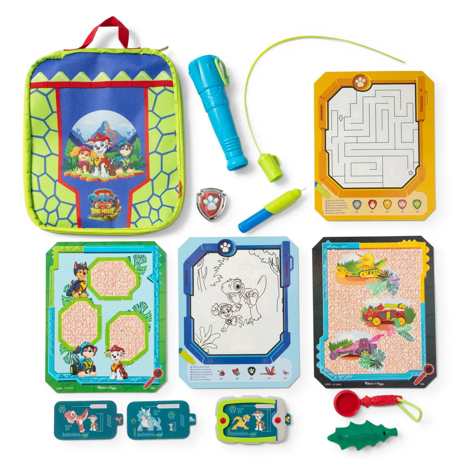 Melissa & Doug PAW Patrol Take Along Dino Adventure speelset 15-delig