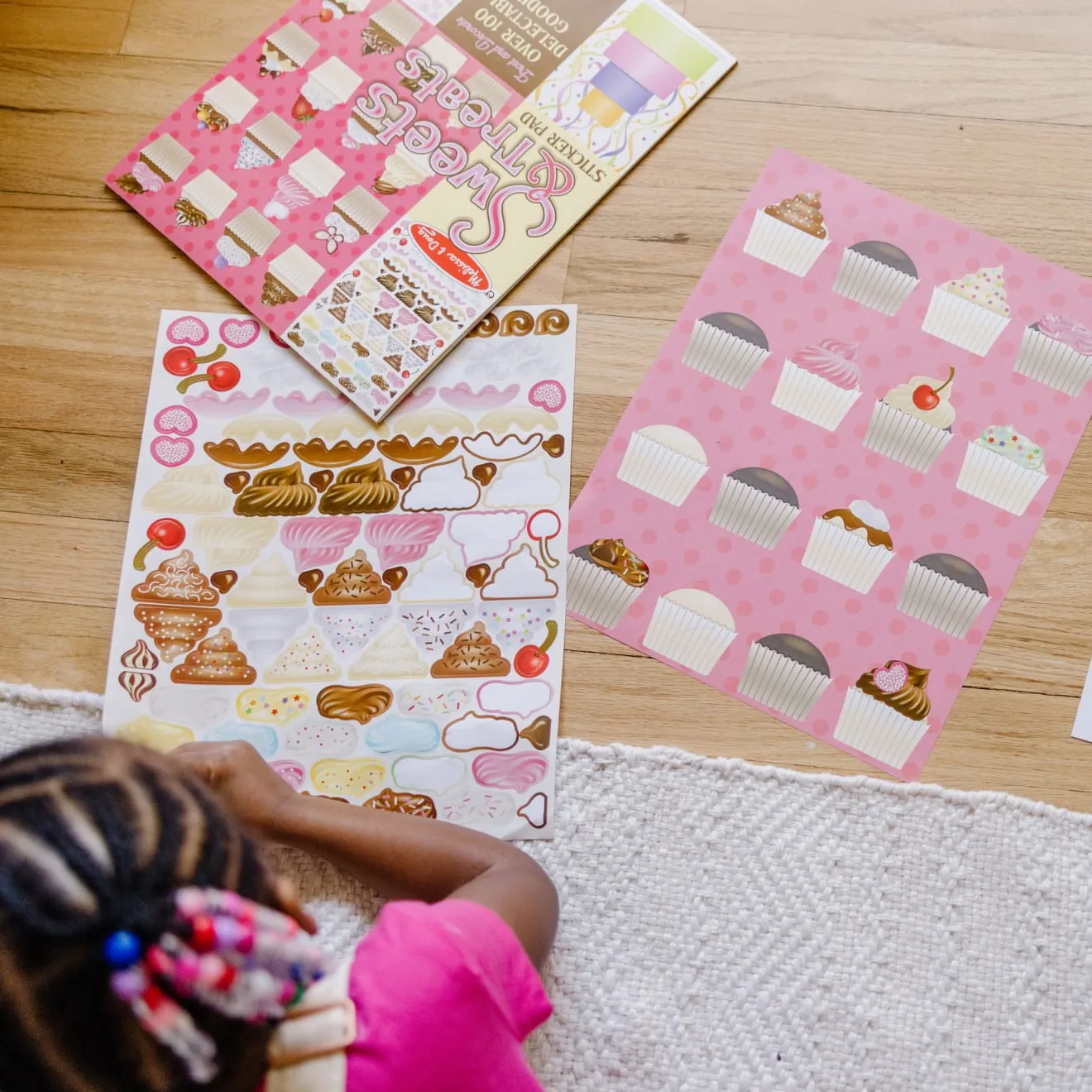 Melissa & Doug Sweets Treats Stickers Pad stickerboek taart