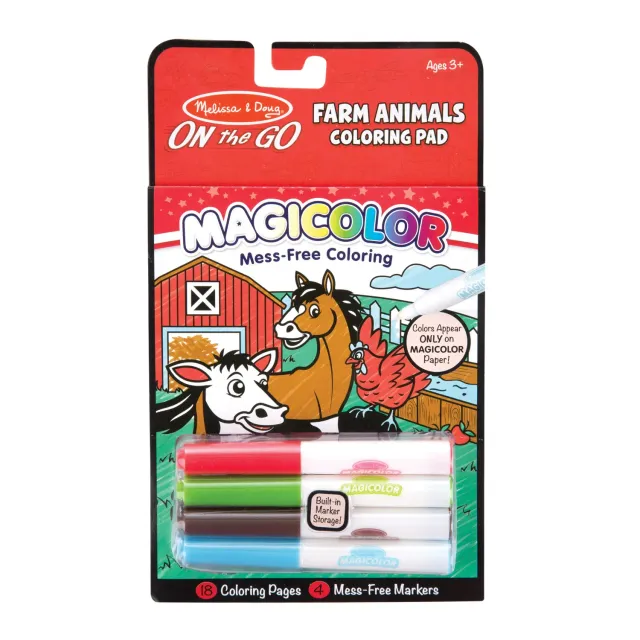 Melissa & Doug On the Go Magicolor kleurboek boerderij