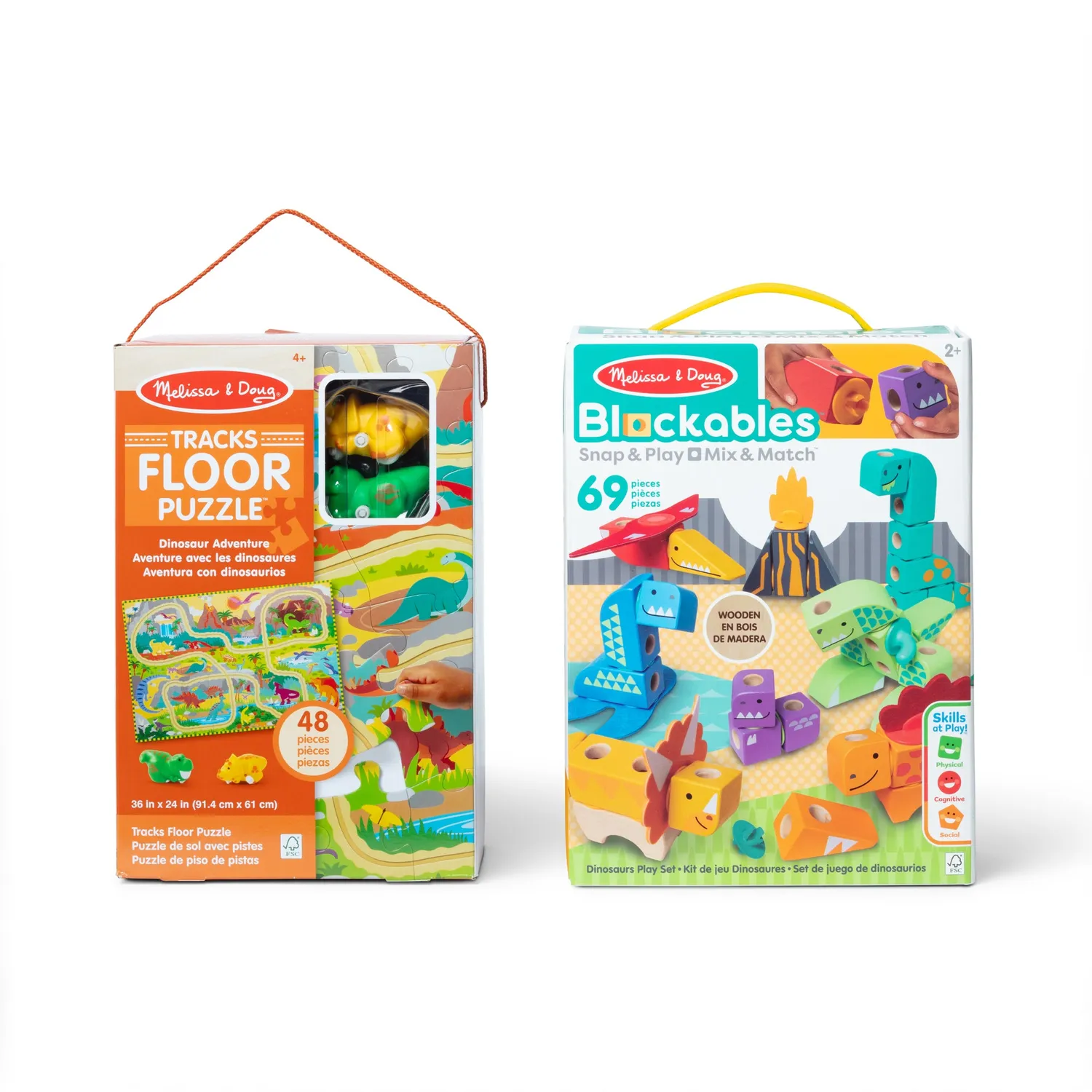 Melissa & Doug Dino Discovery Gift Bundle speelset 3-7 jaar