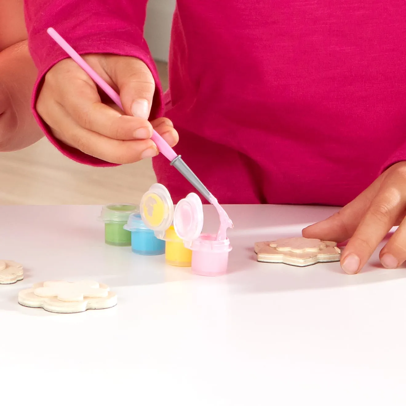 Melissa & Doug Created by Me Flower Magnets knutselset bloemen